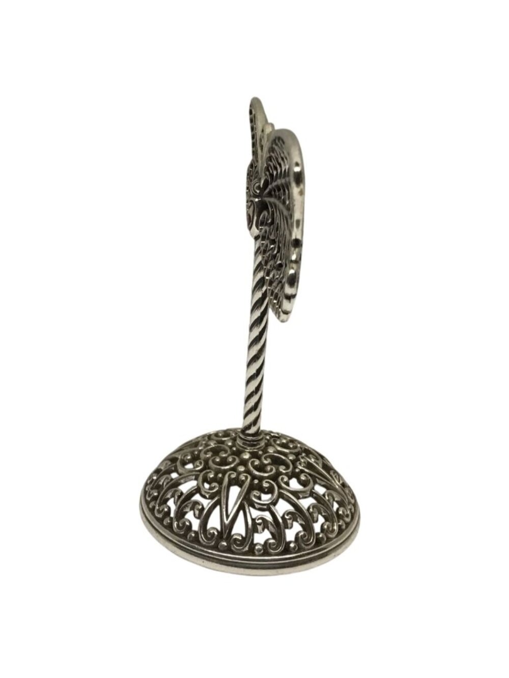 Brighton Filigree Butterfly Dragonfly Metal Jewelry Earring Holder Stand - Picture 3 of 9